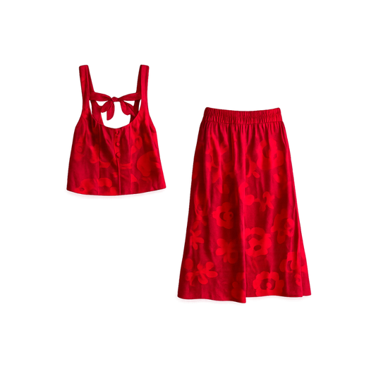 Conjunto Vermelho Caché