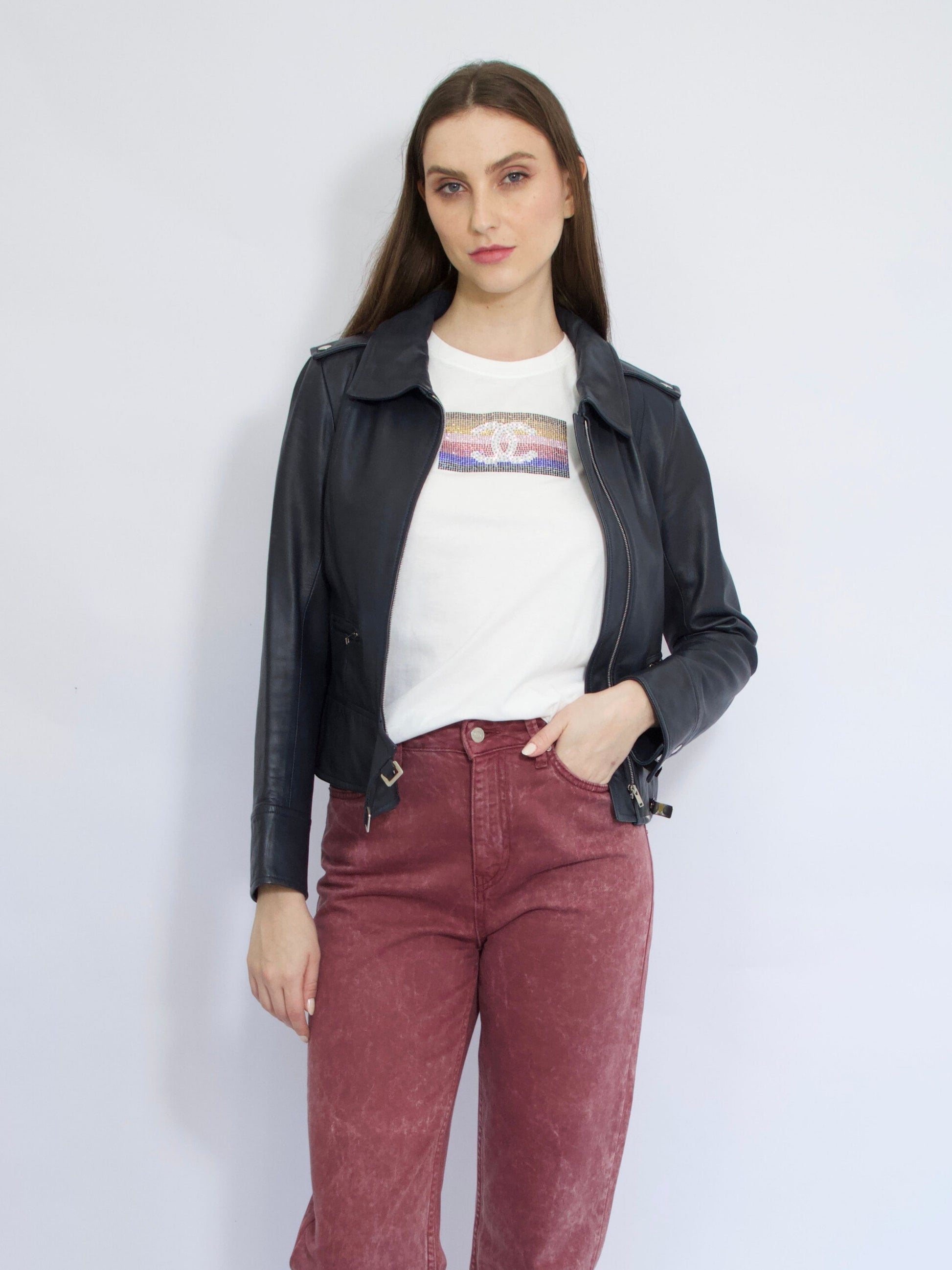 Jaqueta Azul Courreges