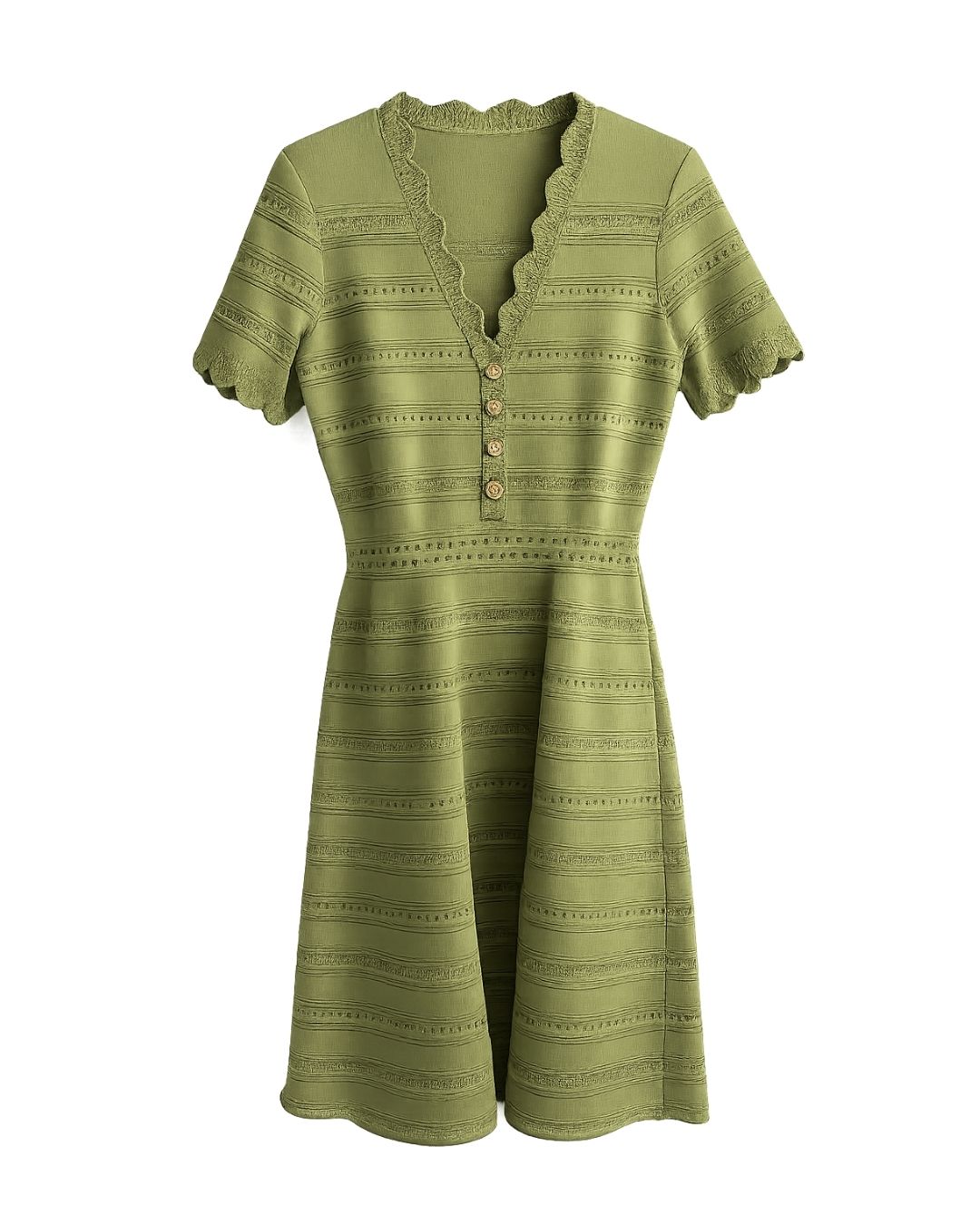 VESTIDO VERDE SANDRO