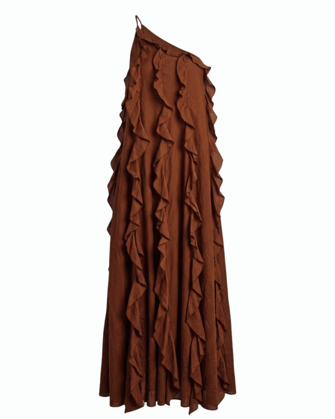 Vestido Marrom Staud