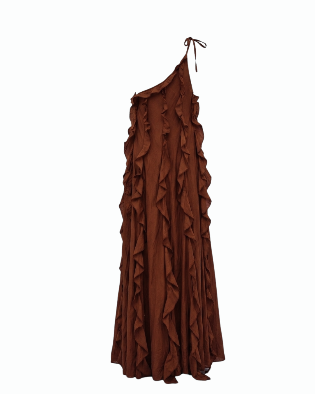 Vestido Marrom Staud