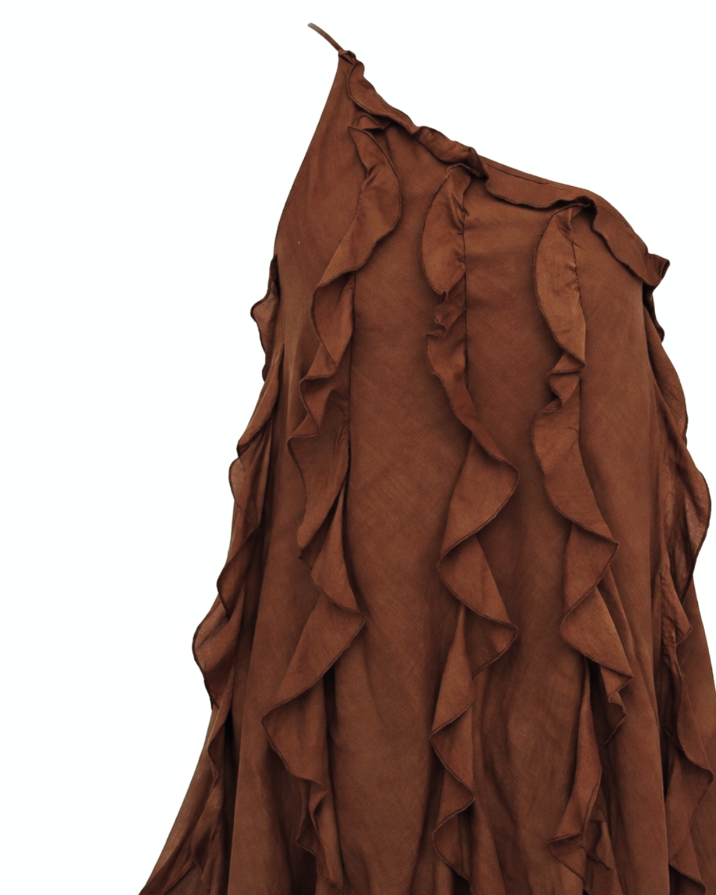 Vestido Marrom Staud