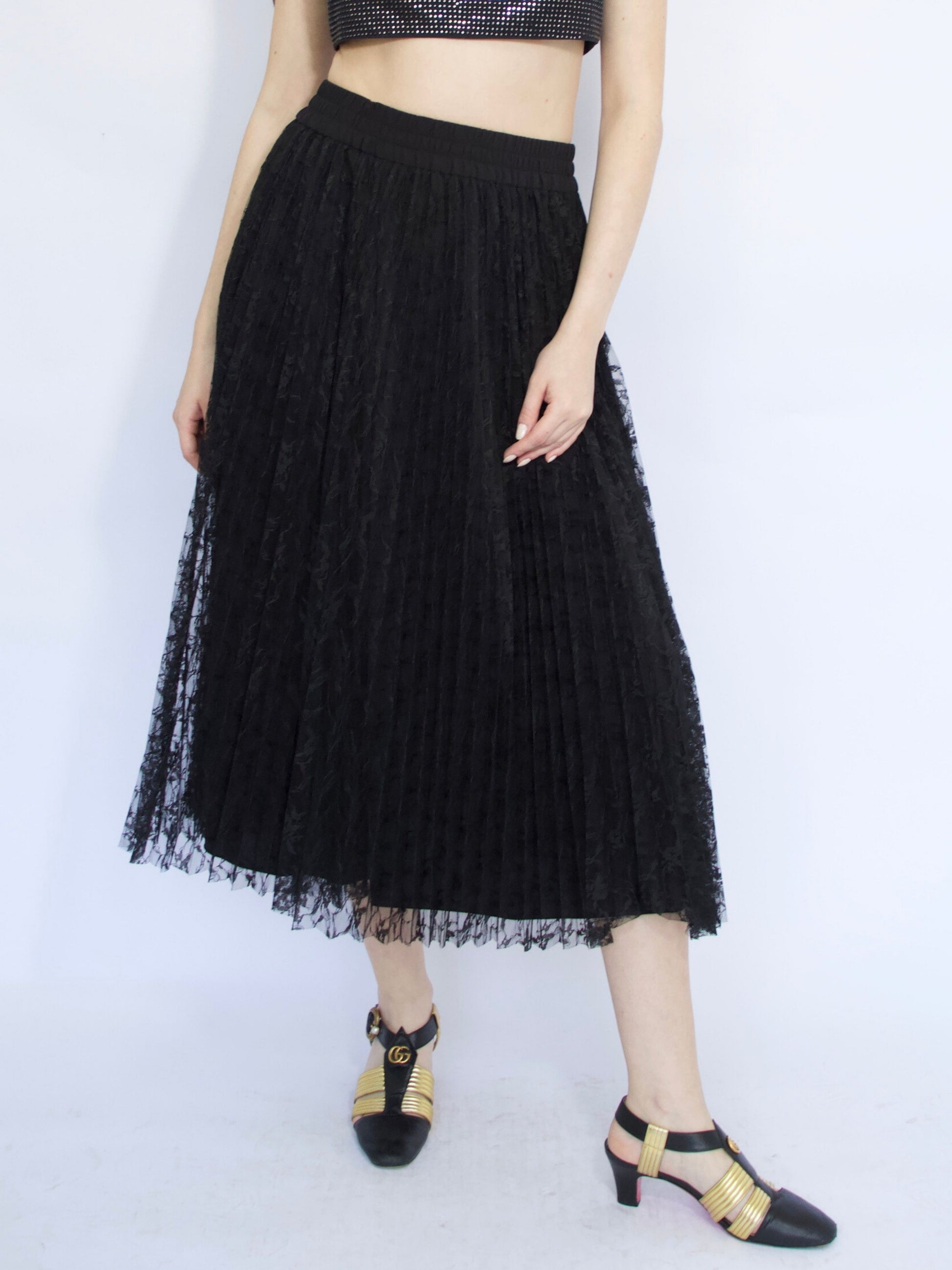 Saia de Renda Red Valentino