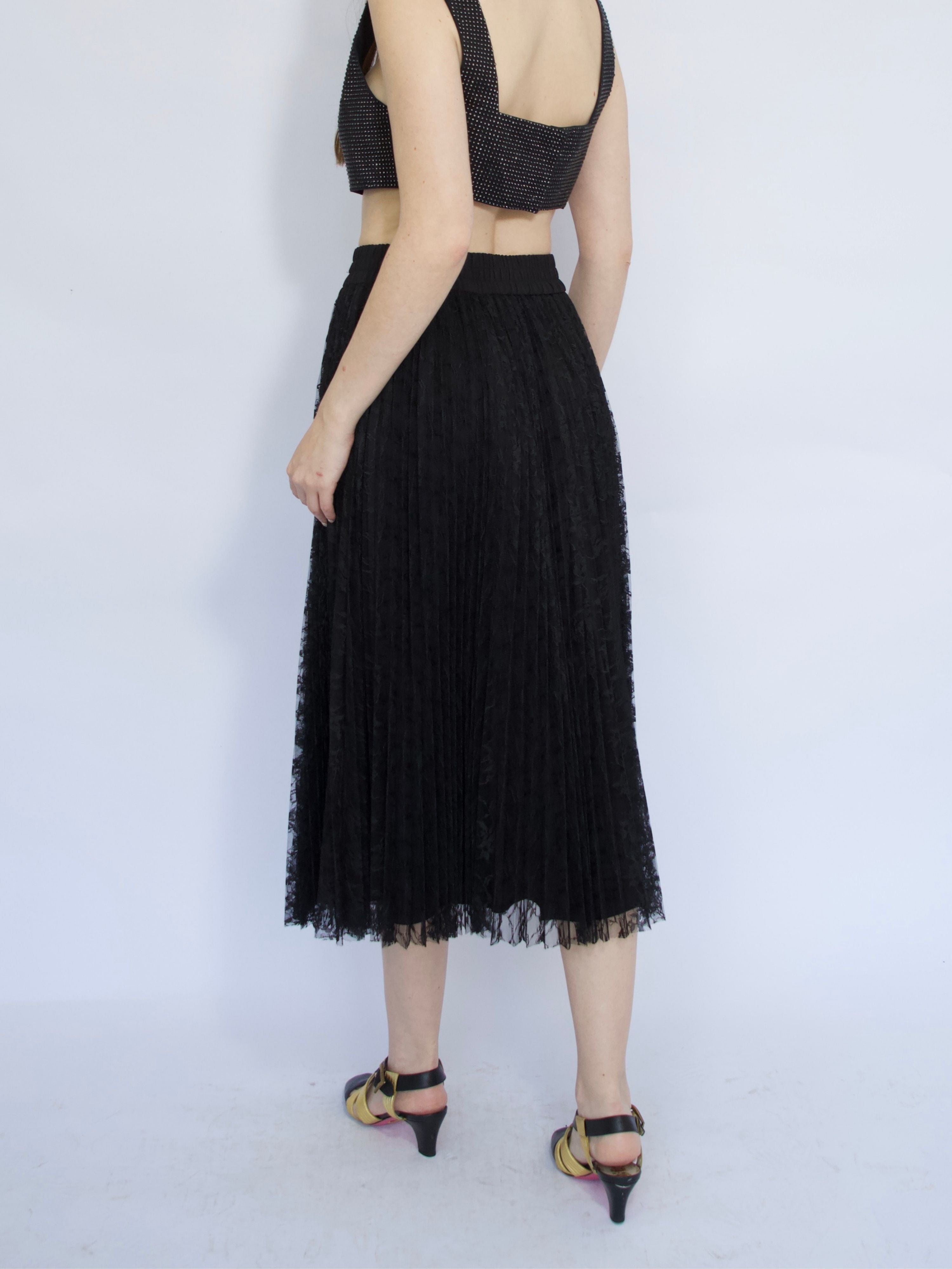 Saia de Renda Red Valentino