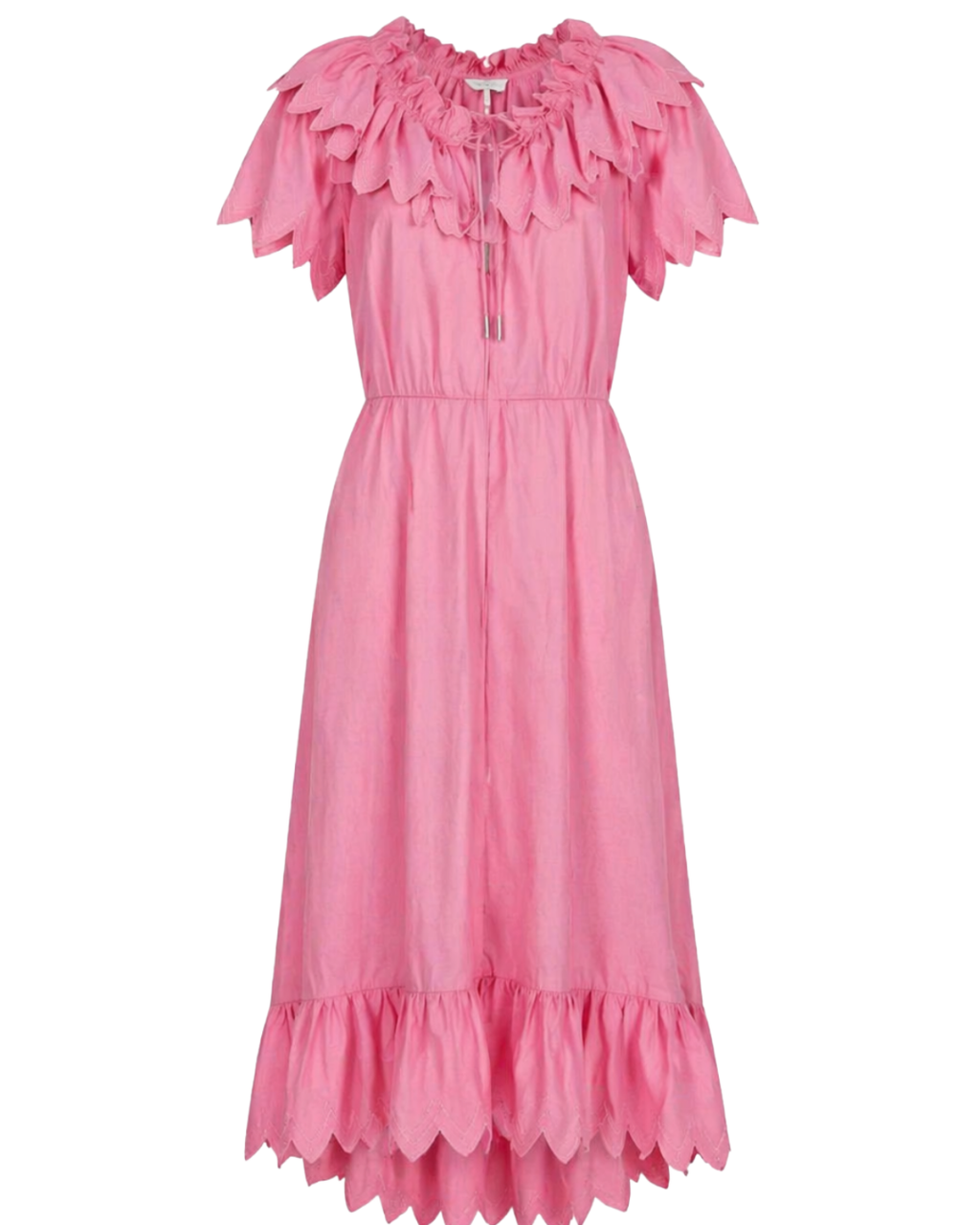 Vestido Rosa Reinaldo Lourenço