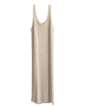 VESTIDO BEGE FLÁVIA ARANHA