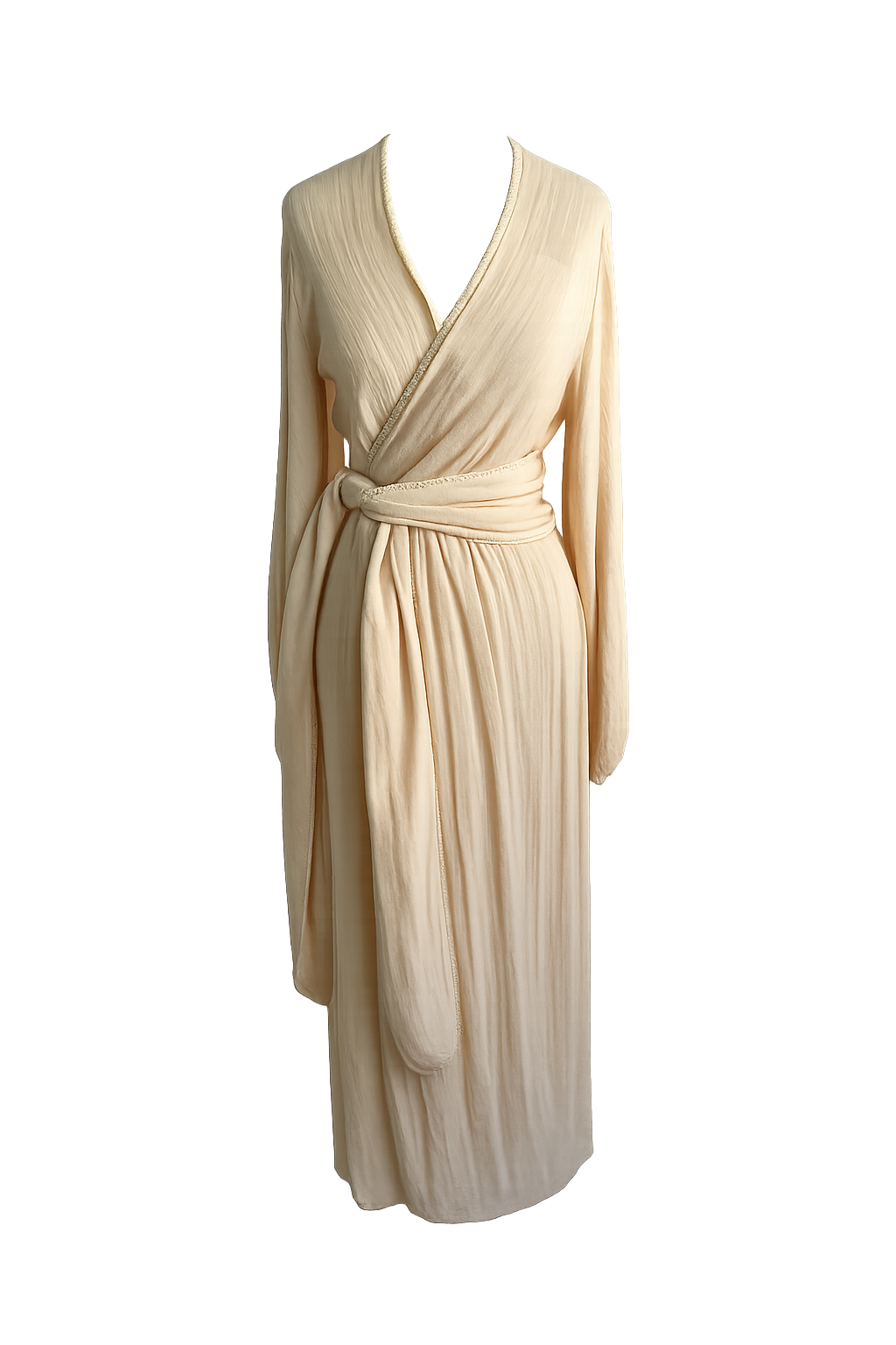 VESTIDO BEGE PAULA RAIA