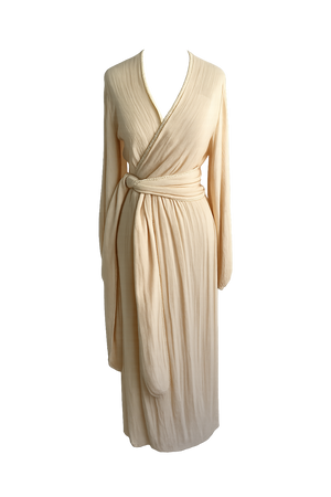 VESTIDO BEGE PAULA RAIA