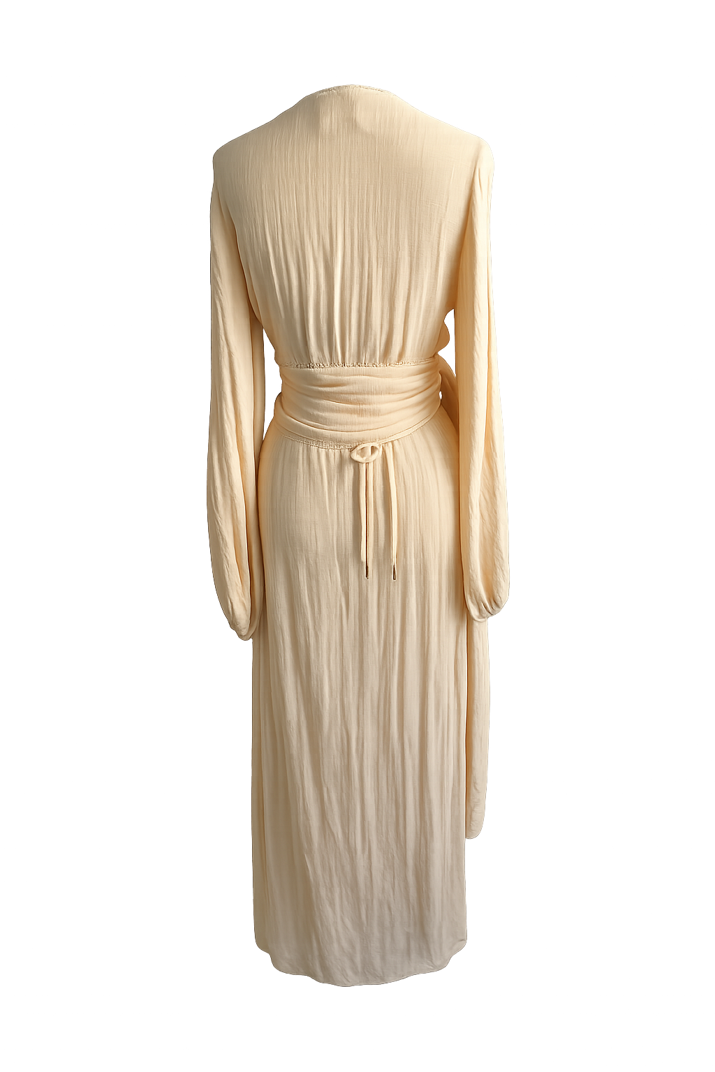 VESTIDO BEGE PAULA RAIA