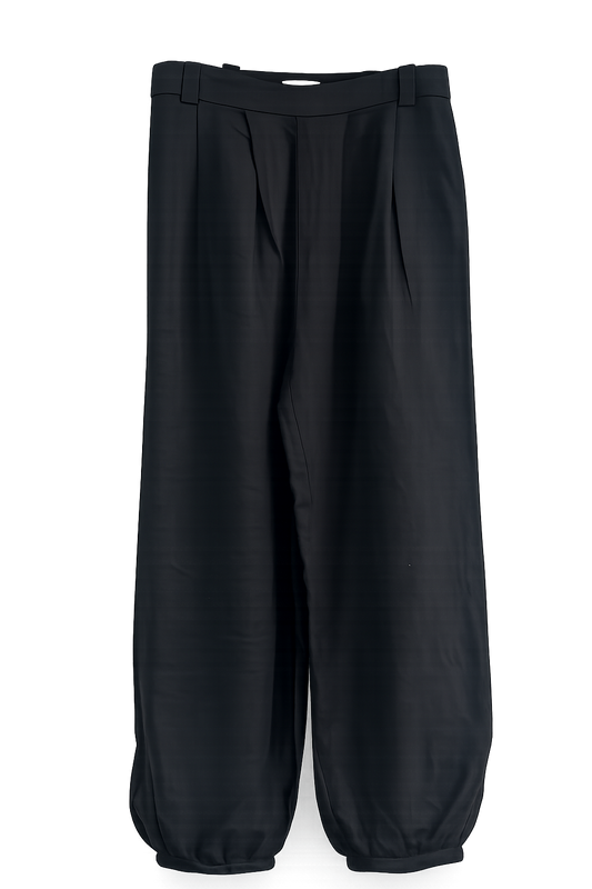 Calça Linho Preta Bisa