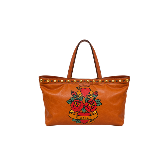 Bolsa  Gucci Babouska Tattoo Heart Tot