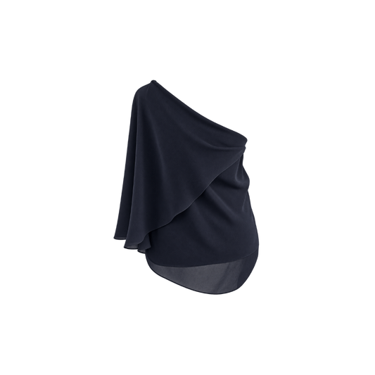 Blusa Ombro Preta