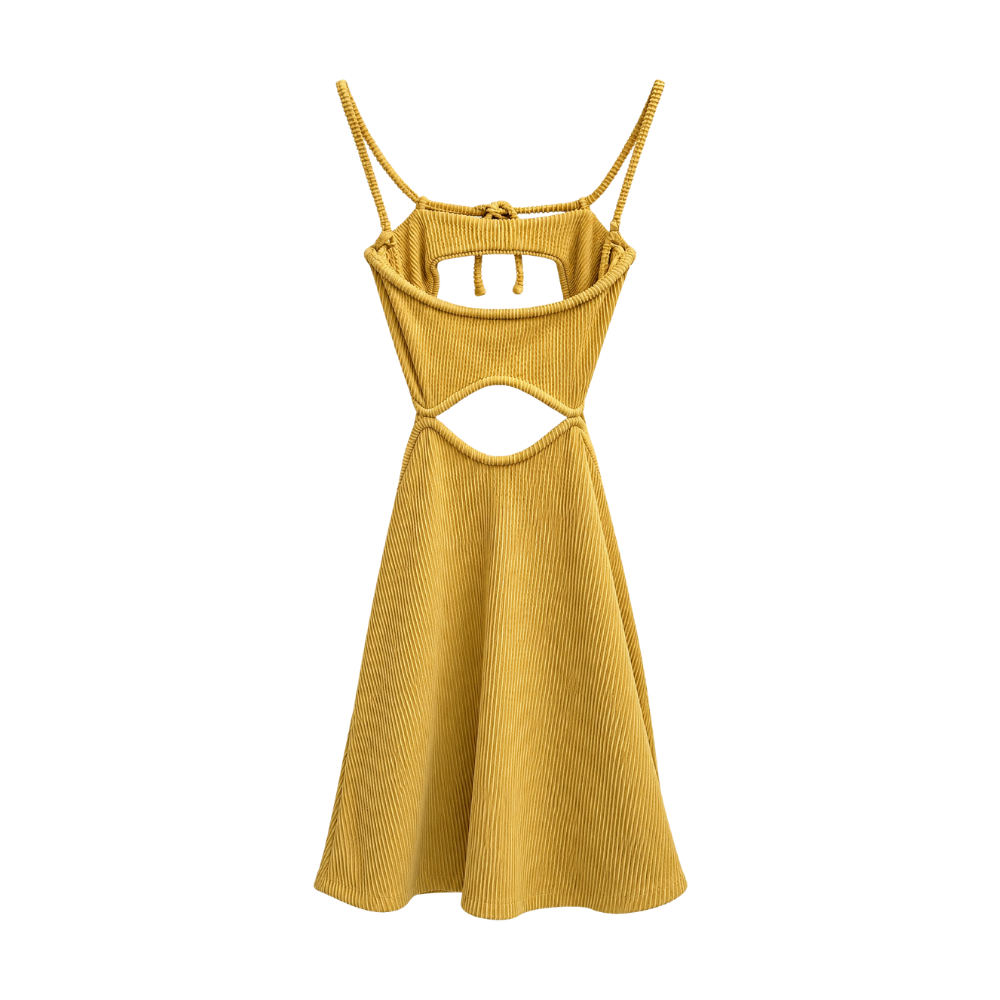 Vestido Amarelo OSTRA + NK