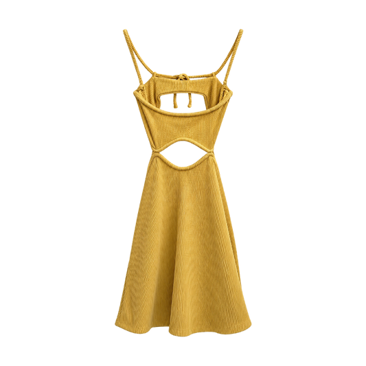 Vestido Amarelo OSTRA + NK