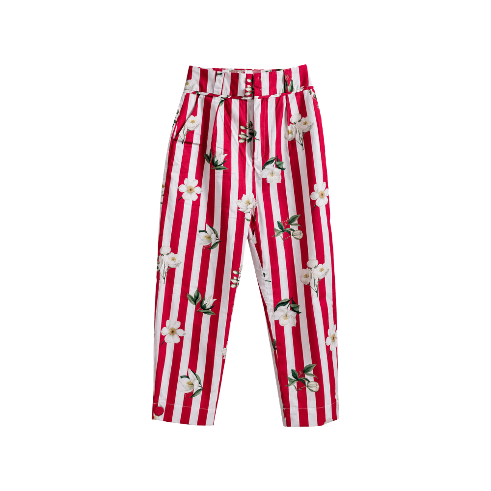 Calça Listrada Multicolorida MIXED