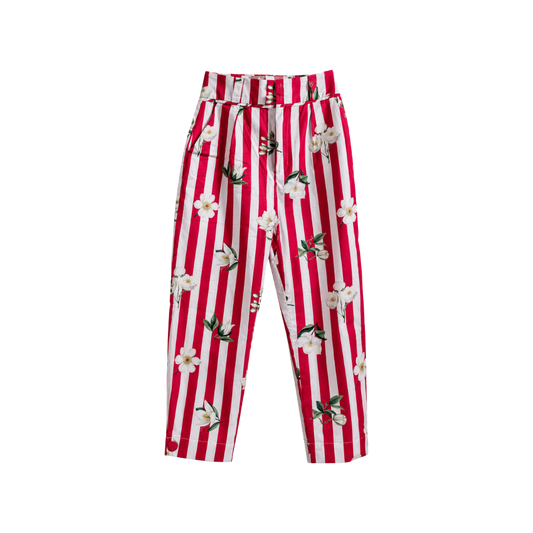 Calça Listrada Multicolorida MIXED