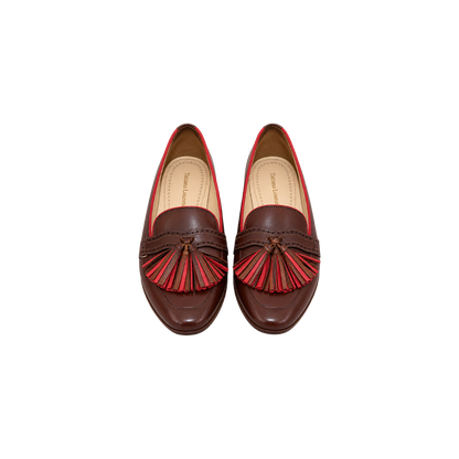 Mocassim Marrom de Couro