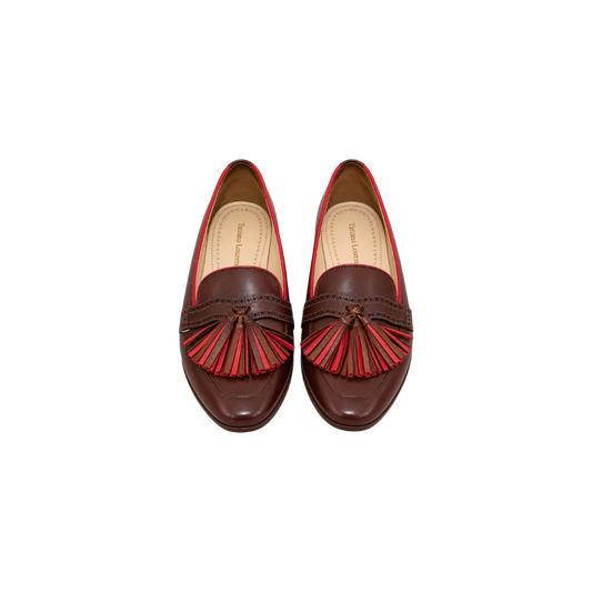 Mocassim Marrom de Couro
