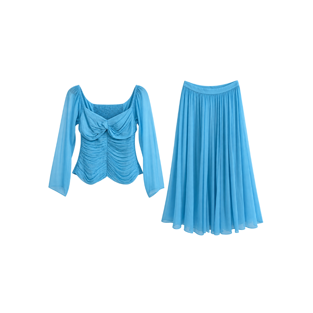 Conjunto Alasca Azul Cris Barros
