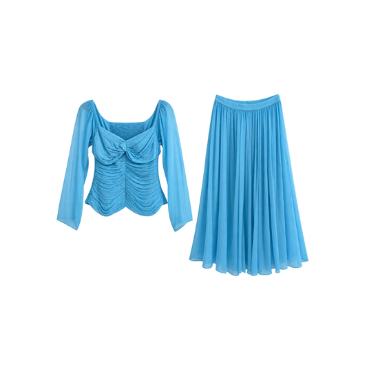 Conjunto Alasca Azul Cris Barros