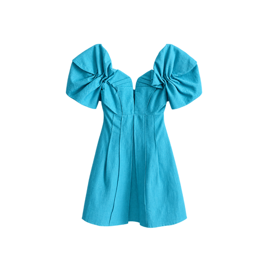 Vestido Asal Azul Cult Gaia