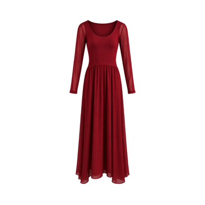 Vestido Vinho Cris Barros