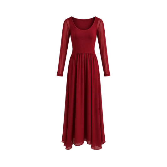 Vestido Vinho Cris Barros