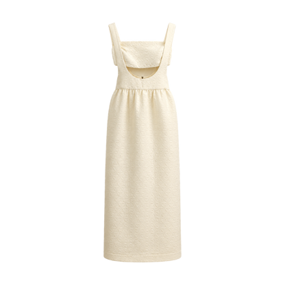 Vestido Midi Creme Paula Raia