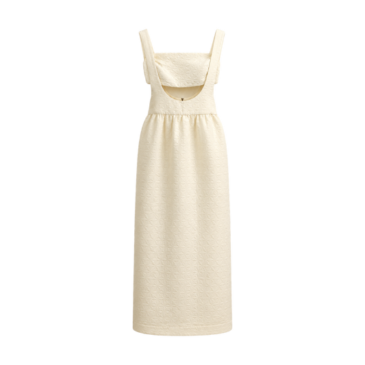 Vestido Midi Creme Paula Raia