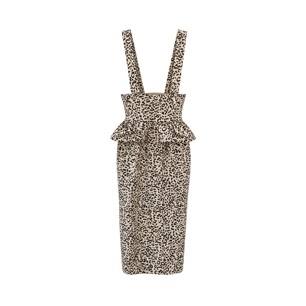 Salopete Animal Print Paula Raia