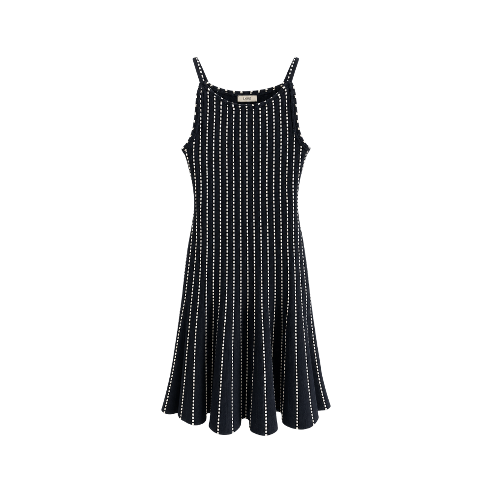 Vestido Evasê Azul Egrey