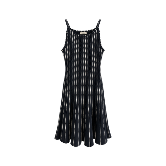 Vestido Evasê Azul Egrey