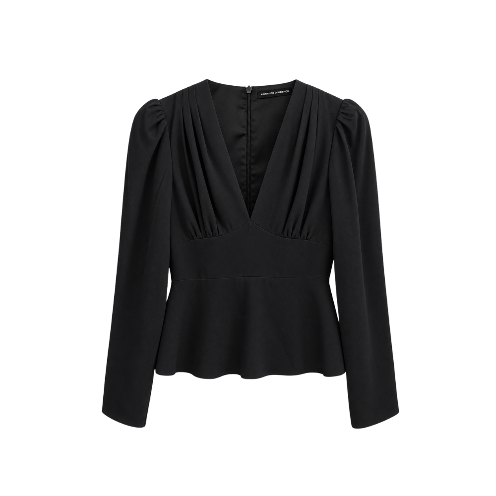Blusa Preta Glória Coelho