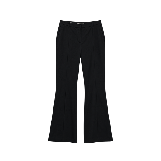 Calça Flare Preta Burberry