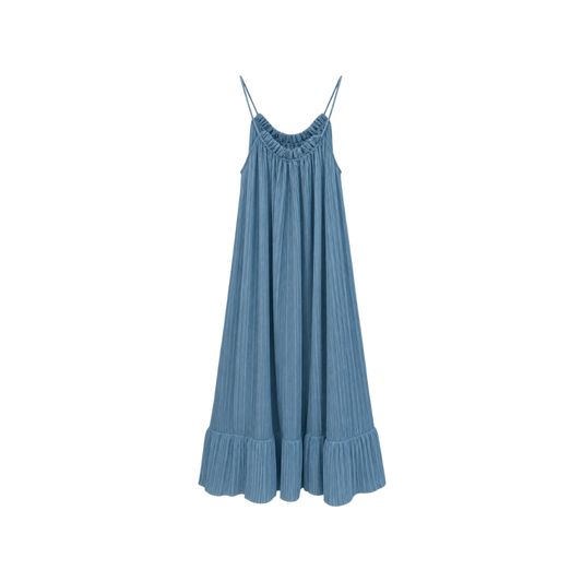 Vestido Azul Reinaldo Lourenço