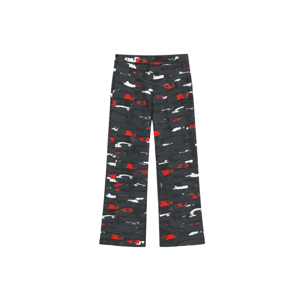 Calça Cropped Estampada Andrea Marques