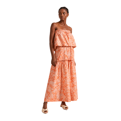 Vestido Longo Estampado Adriana Degreas
