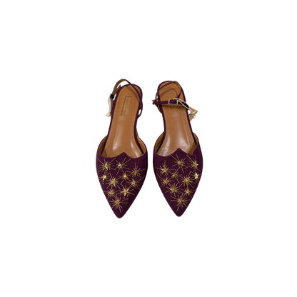 Slingback Vinho Aquazzura