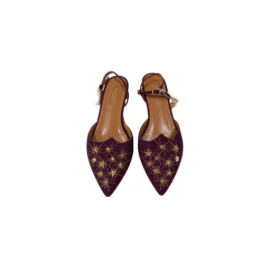 Slingback Vinho Aquazzura