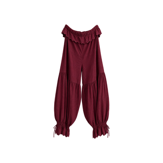 Calça Bordada Paula Raia