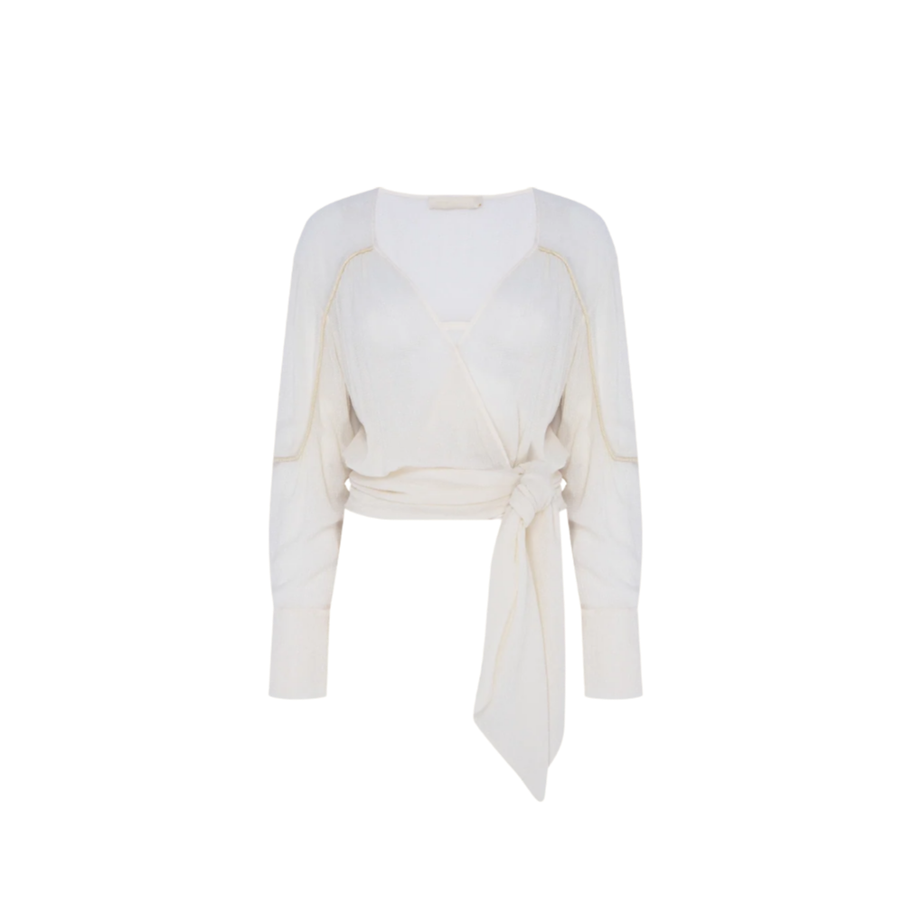Blusa Bege Cris Barros