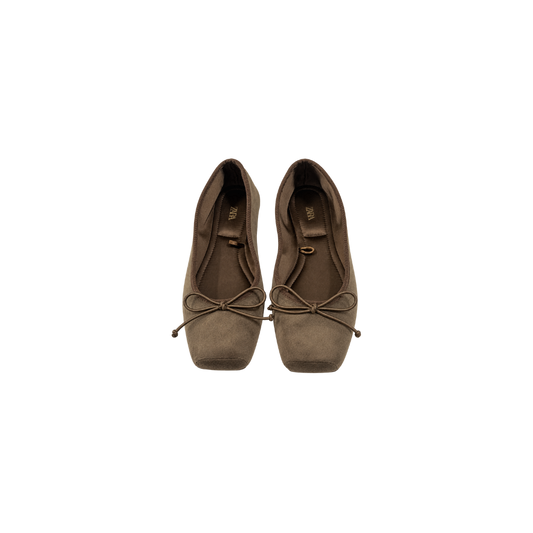 Sapatilha Ballet Verniz Zara