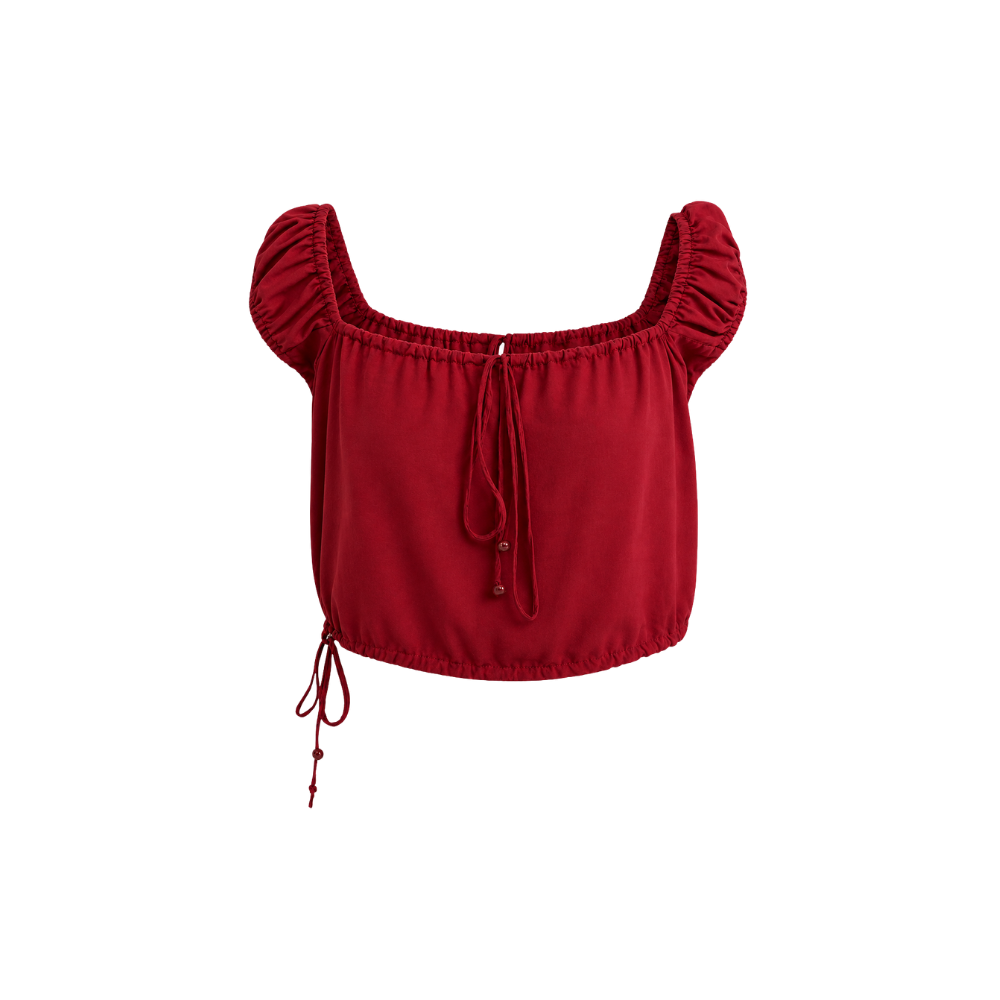 Top Vermelho Cris Barros