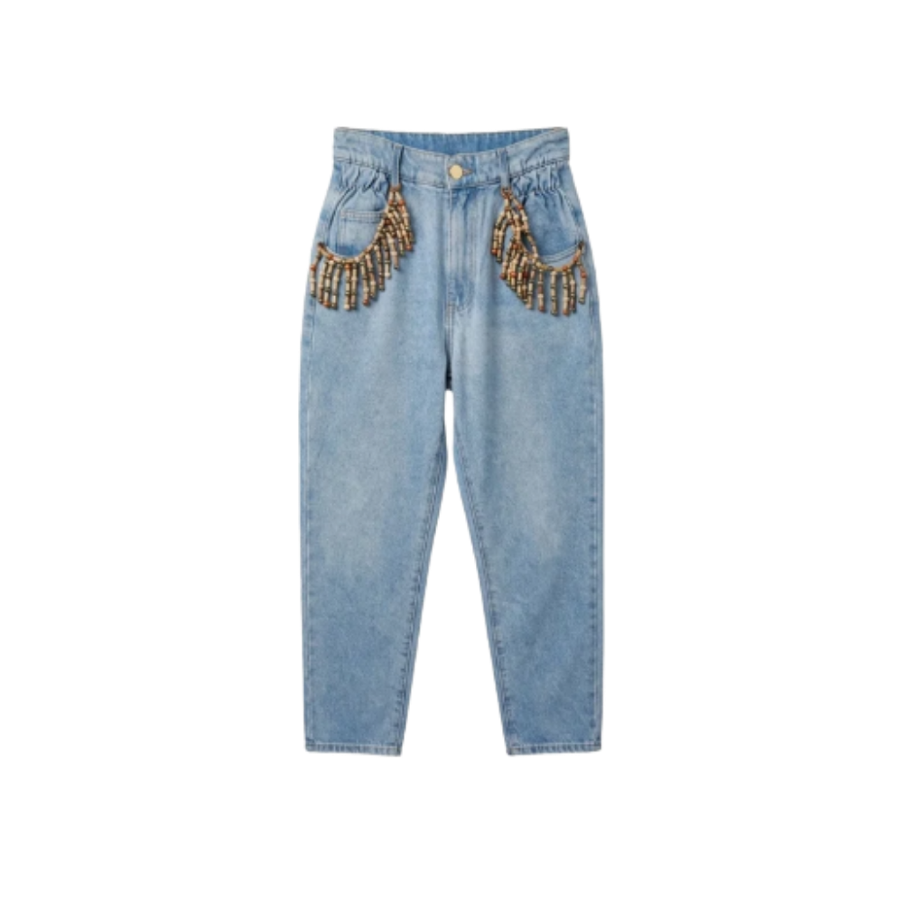 Calça Azul Allmost Vintage