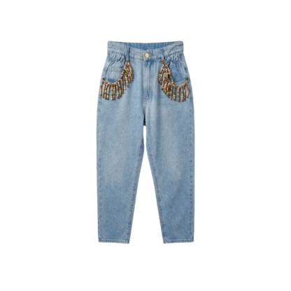 Calça Azul Allmost Vintage