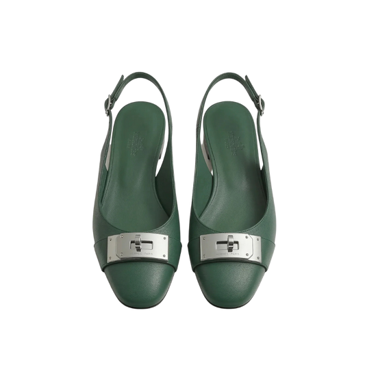 Sapato Verde Hermès