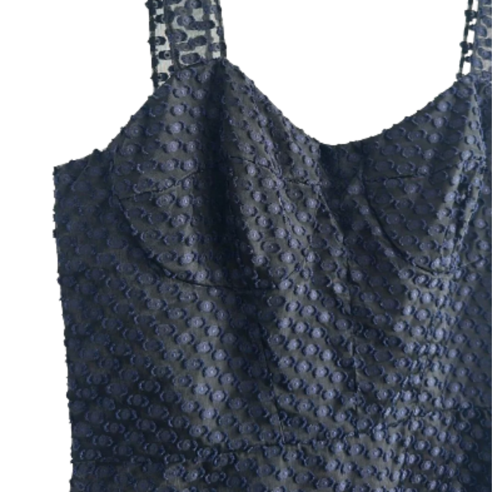 Vestido Marinho Biló