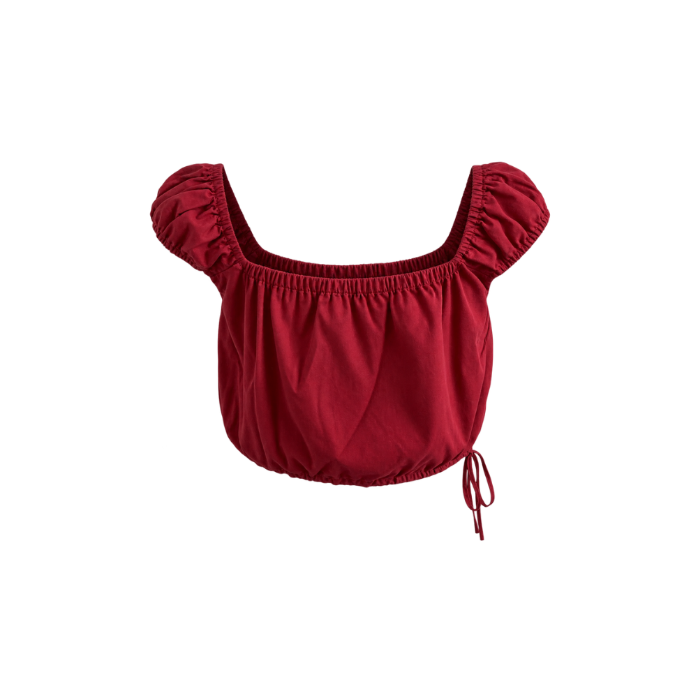 Top Vermelho Cris Barros