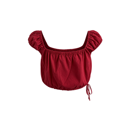 Top Vermelho Cris Barros