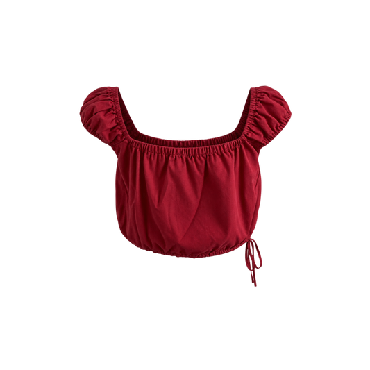 Top Vermelho Cris Barros